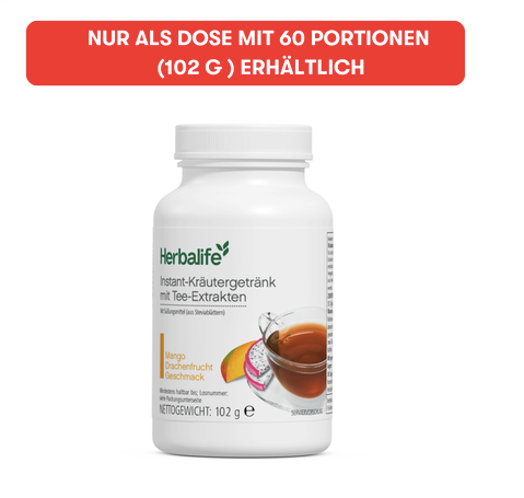 Instant-Kräutergetränk mit Tee-Extrakten Mango Drachenfrucht Geschmack